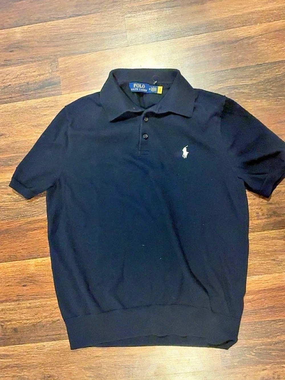 Polo Ralph Lauren Short Sleeve Cotton Polo shirt Men's Cotton Polo Medium navy b